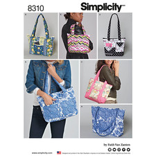 Patron Simplicité 8310 Sacs