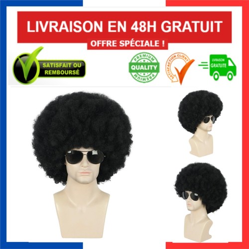 Perruque afro courte - , frisée