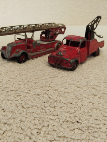 Camion dinky toys pompier - camion, et