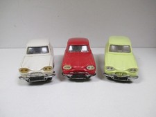 LOT de 3 NOREV ancien Plastique CITROEN AMI6 AMI 6 ref N° 54 au 1/43