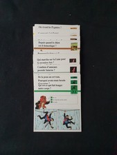 Lot 60 fiches Tintin Editions