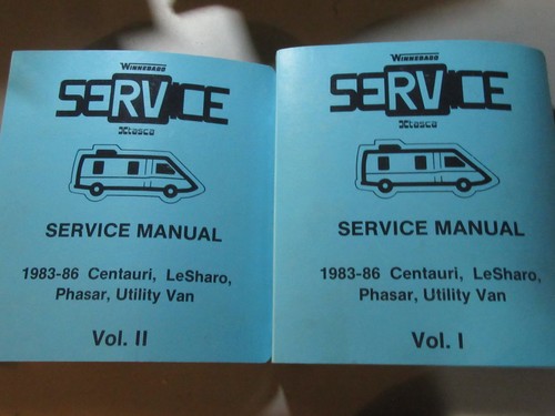 Winnebago service manuals - winnebago,