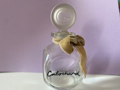 Cabochard flacon verre vide - flacon, en