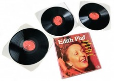 Edith Piaf Coffret de 3 disques vinyle 33 Tours Bon état Réédition de 1977