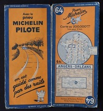 Carte michelin angers - carte,
