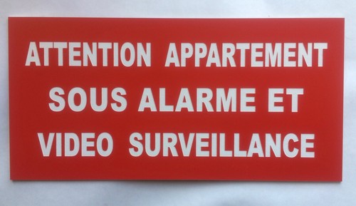 Plaque panneau attention - panneau,