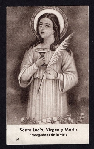 Image pieuse ancianne - image, santa