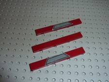 3 x LEGO DkRed tile ref 4162 / Set 8039 10215 10195 75021 9497 10179 75052 75151