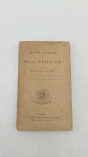Œuvres de Math. Régnier