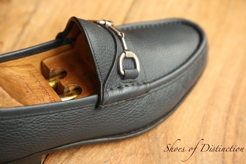 Mocassins gucci cuir bleu - mocassins,