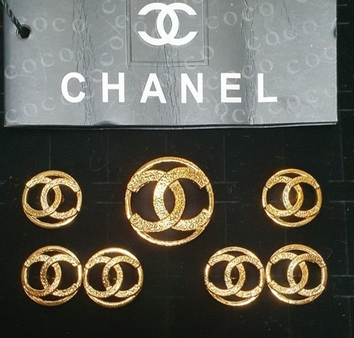 Boutons chanel haute couture - 7,
