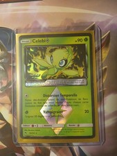 Carte Pokémon Celebi Prisme FR Neuf (19/214) + Toploader Et Sleeve De Protection