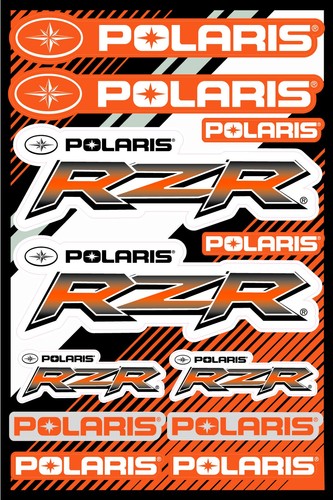 Polaris rzr razor - razor, sticker