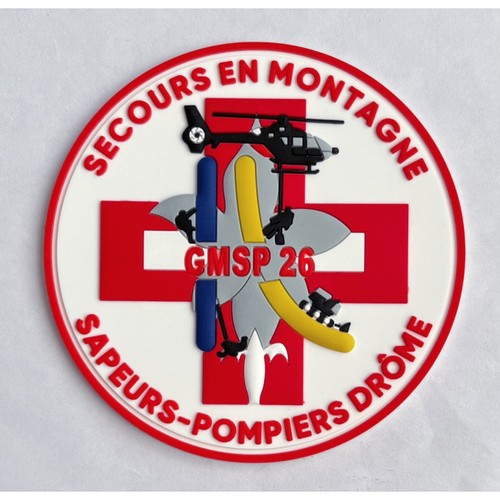 Ecussons secours montagne sdis - ecussons,