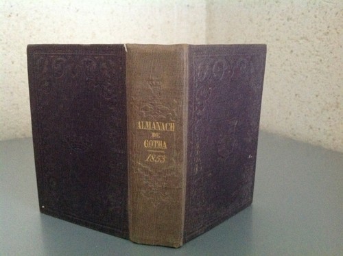 Almanach gotha 1853 - de,