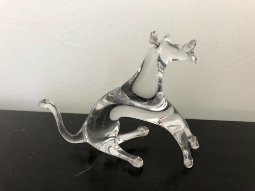 Chien verre cristal - chien,