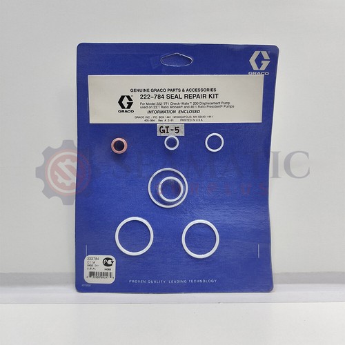 Graco 222784 seal - 222784,