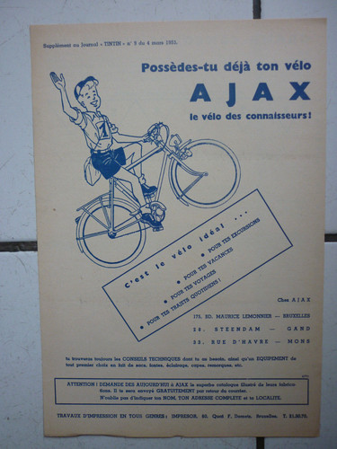Flyer supplement tintin - ,