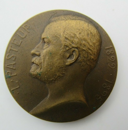 Medaille bronze pasteur louis - medaille,