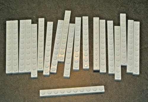 Lego lot 20x plaque - x,