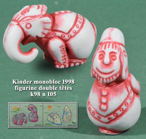 Kinder monobloc 1998 double - monobloc, 1998,