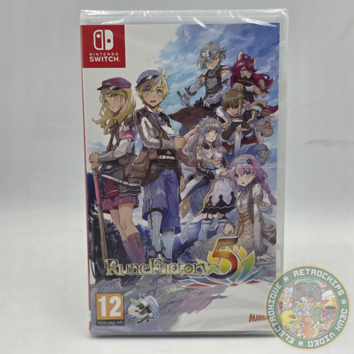 Rune factory switch neuf - rune,