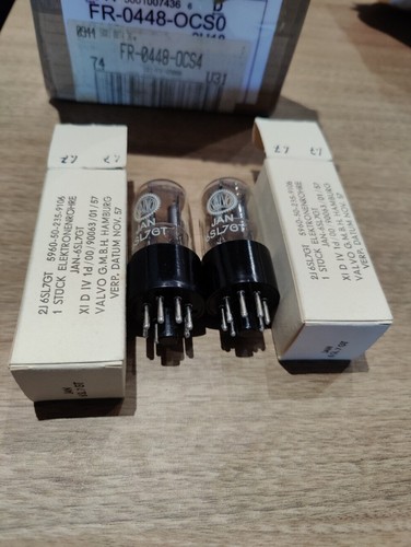 Tubes 6sl7 valvo - 6sl7, gt