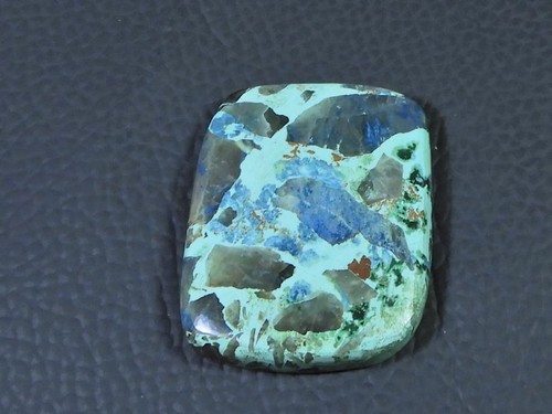 Cabochon octogonal shattuckite