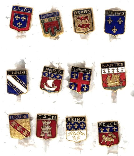Insigne émaillé armoiries - insigne,