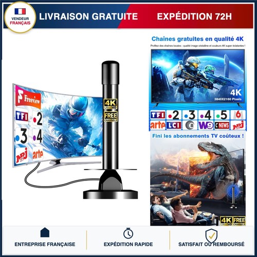 Antenne intérieure tnt hd - antenne,
