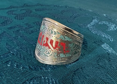 Bague argent tibet - bague, en