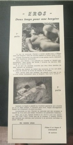 Curiosa erotique cinema - curiosa, flyer
