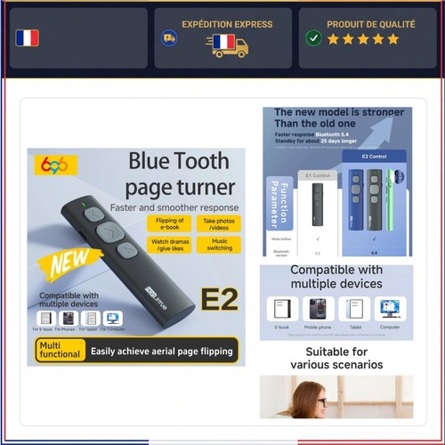 Télécommande bluetooth - télécommande,