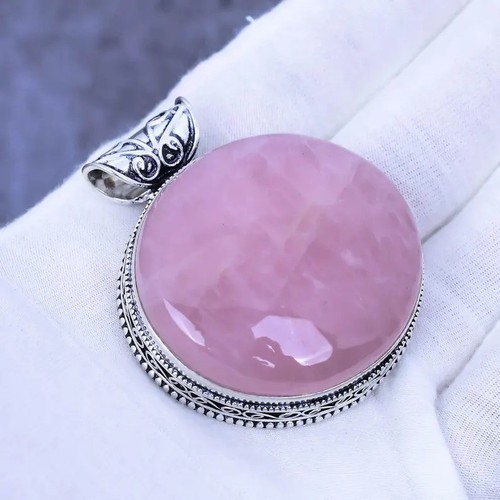 Natural rose quartz gemstone - rose,