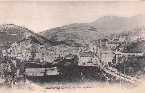 Valdrome vue generale - valdrome,