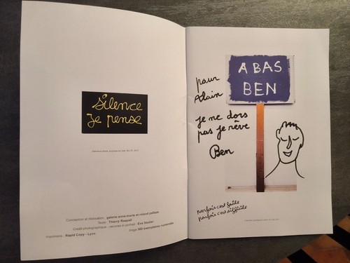Ben benjamin vautier - vautier, dessin