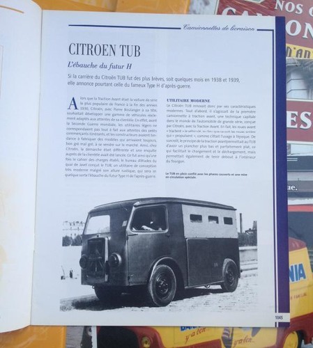 Fascicule citroën tub - fascicule,