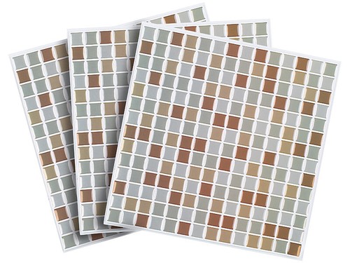 Mosaïque autocollante pour