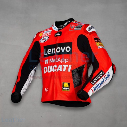 Ducati veste motard cuir - veste,