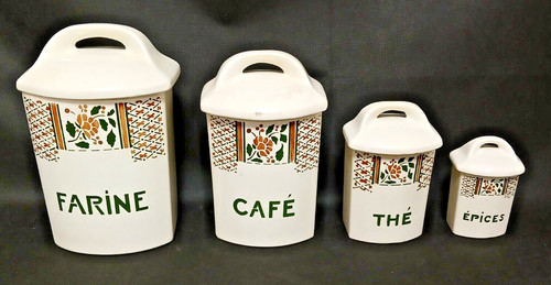 Ancien pots épices en - ,