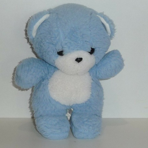 Doudou ours ajena bleu - doudou,
