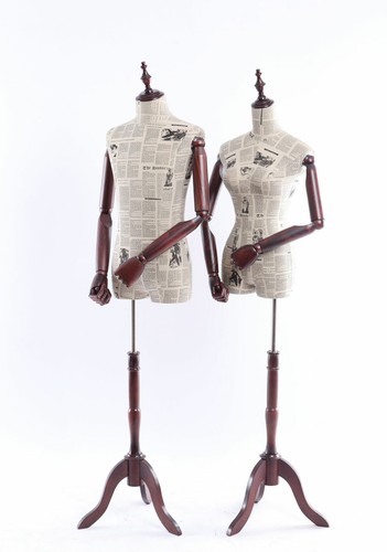 Mannequin axés sur tissu - le,