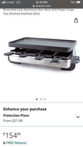 Swissmar raclette grill 8 - swissmar,