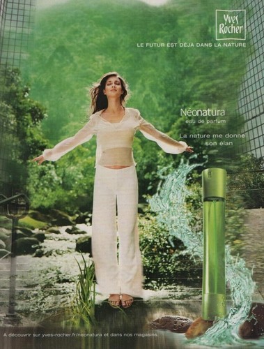 Publicité papier parfum - publicité,
