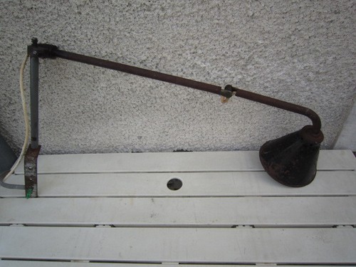 Lampe atelier industriel - lampe,