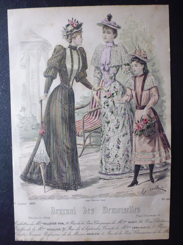 Gravures mode journal - gravures,