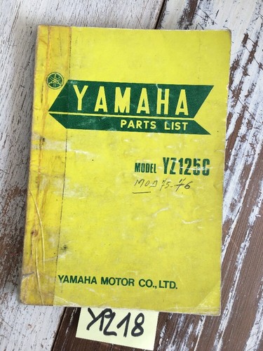 Yamaha yz125c 1975 - 1975, c