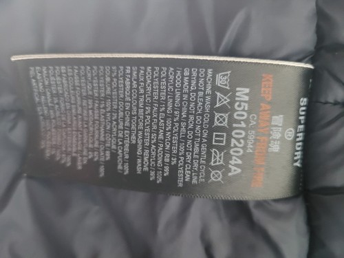 Parka homme superdry - parka, très