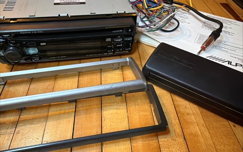 Alpine car audio stereo - car,