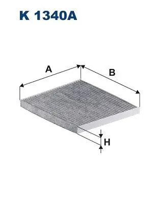 Filtre habitacle à - filtre,